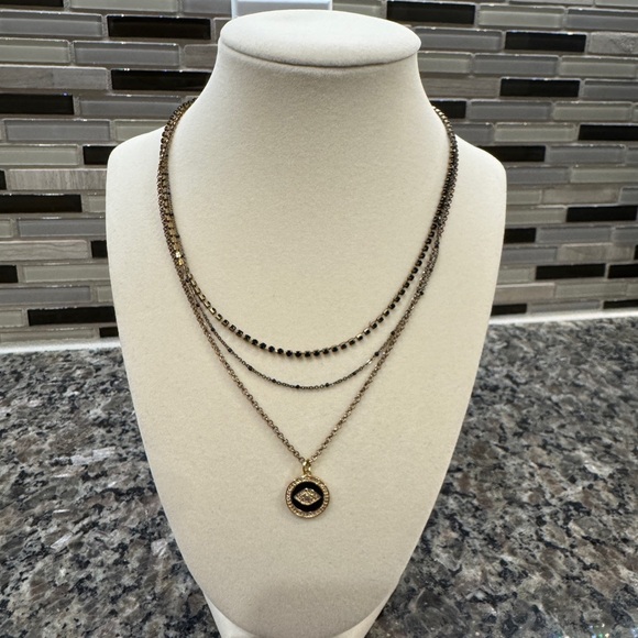 Rudiment Baker Necklace- Evil Eye - Picture 1 of 12